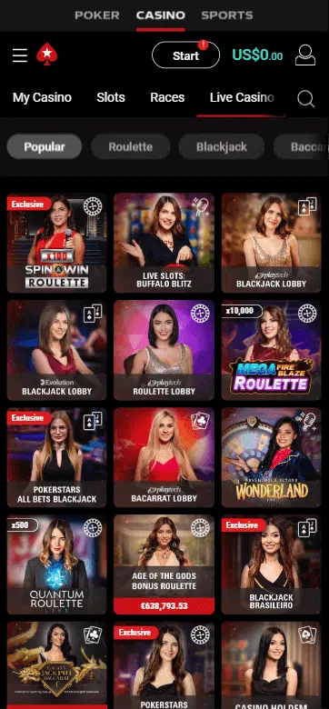 Pokerstars - Meilleur novuveau site casino en ligne
